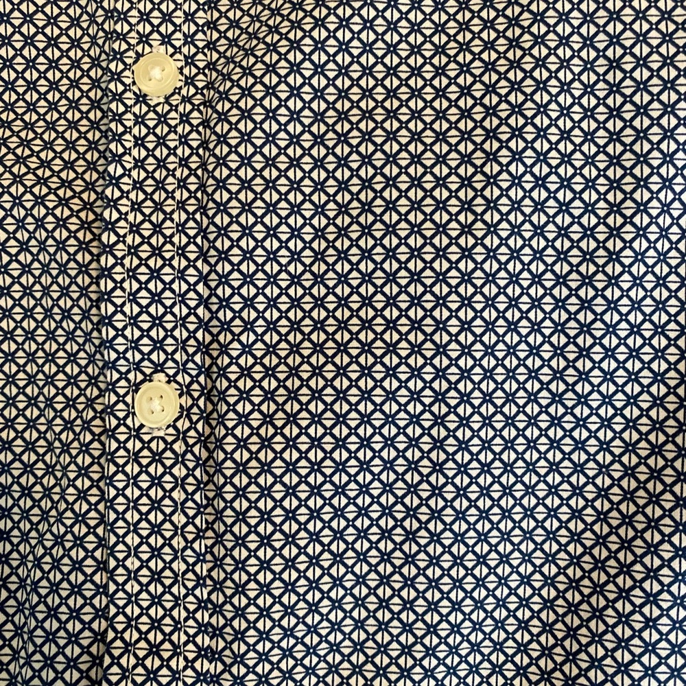 Kenneth Cole Men’s Short Sleeved Button Down Shirt